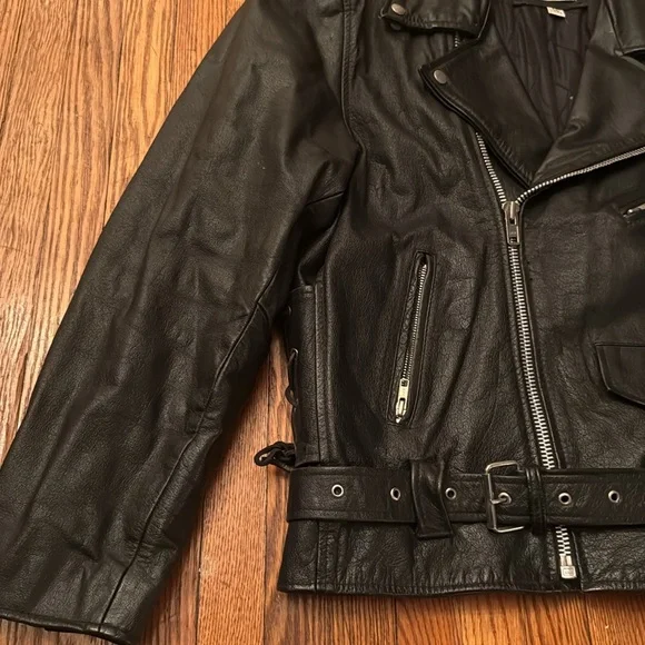 80’s London Leatherwear Vintage Genuine Leather Jacket - Picture 4 of 15